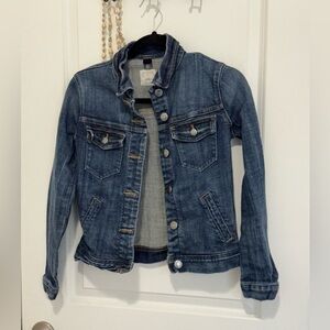 J Crew Denim Womens Size XXS blue jean jacket